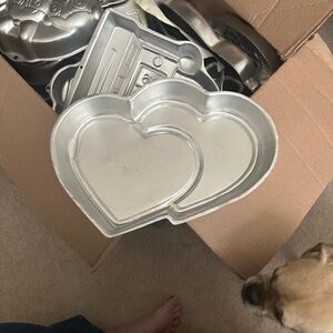 Wilton 1979 Double Heart Shaped Cake Pan